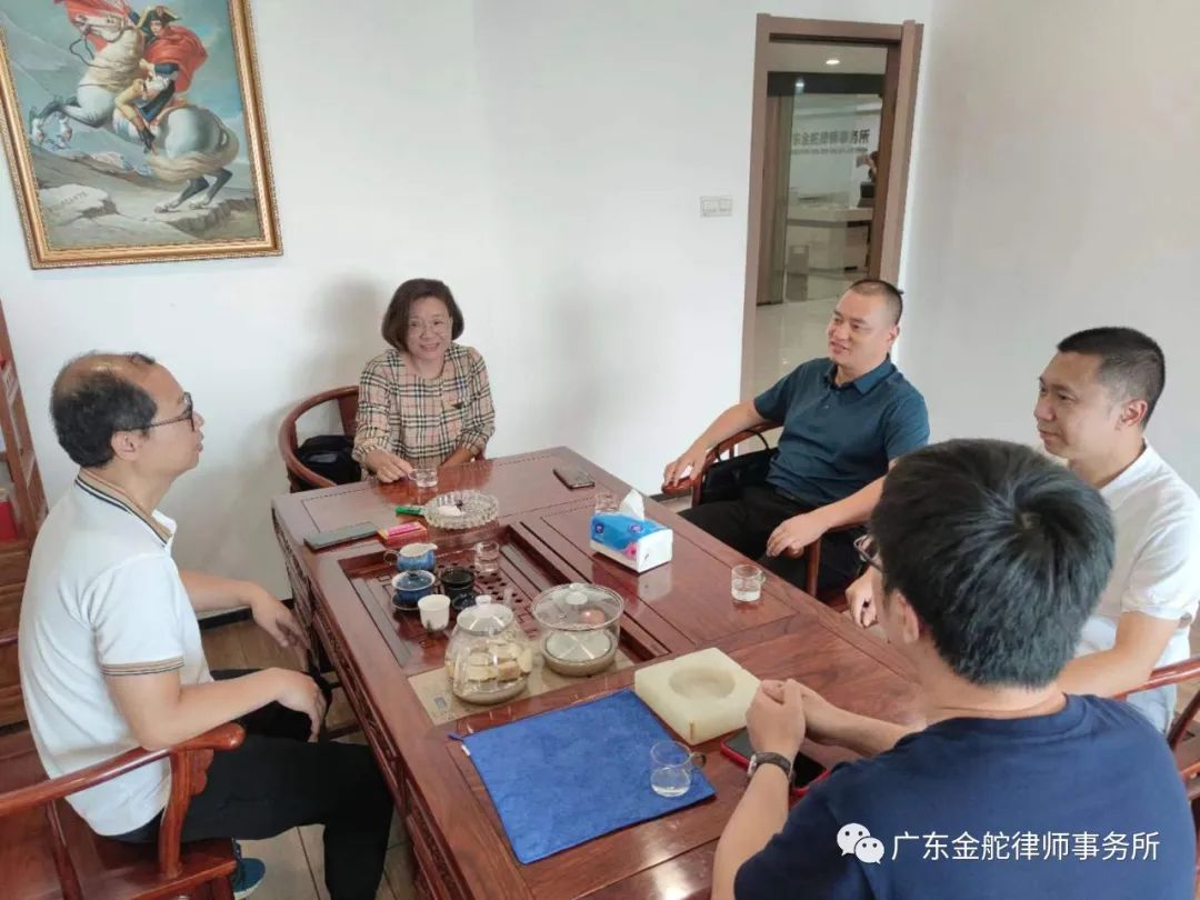 禅城区司法局律工股到我所调研指导党建促所建工作